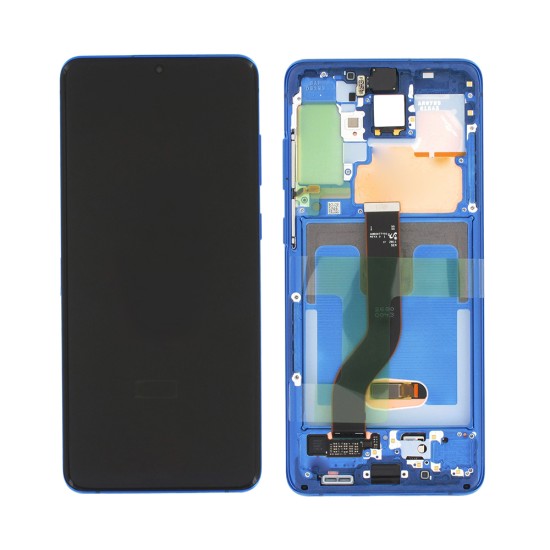 Touch+Display+Frame Samsung Galaxy S20 Plus 4G/G985/S20 Plus 5G/G986 Service Pack Blue Aura Touch+Display+Frame Samsung Galaxy S20 Plus 4G/G985/S20 Plus 5G/G986 Service Pack Blue Aura